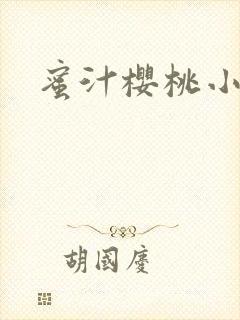 蜜汁樱桃小说封面