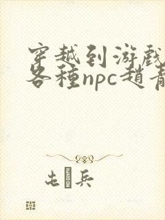穿越到游戏里和各种npc赵青蔓封面