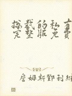 总裁的私有宝贝完整版免费阅读封面