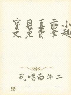 宝贝真乖小说全文免费笔趣阁