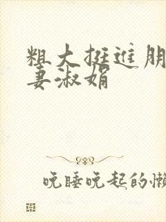 粗大挺进朋友人妻淑娟封面