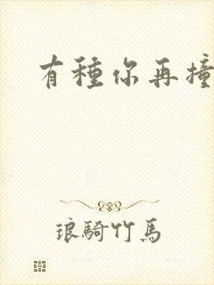 有种你再撞一下