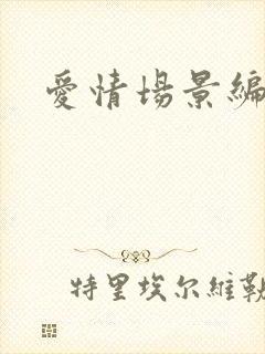 爱情场景编号