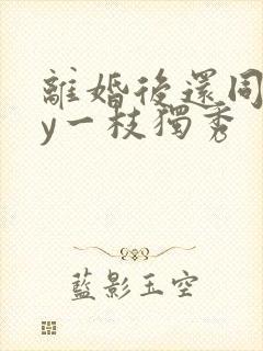 离婚后还同居by一枝独秀