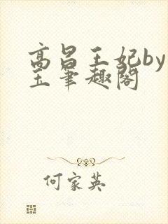 高昌王妃by黛玉笔趣阁封面