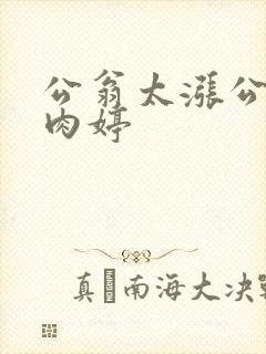 公翁太涨公欲息肉婷