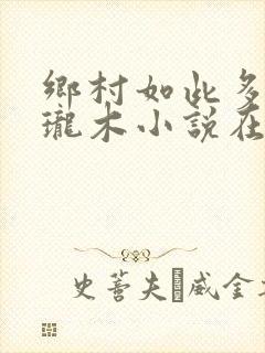 乡村如此多娇玲珑木小说在线阅读