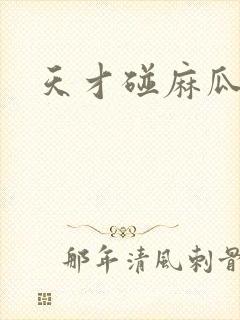 天才碰麻瓜