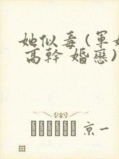 她似毒 (军婚 高干 婚恋)完结