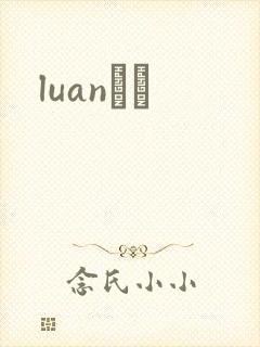 luanС˵封面