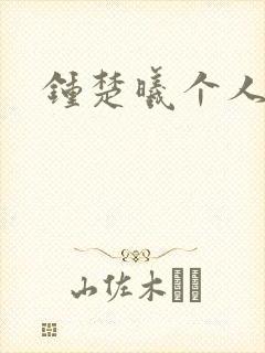 钟楚曦个人简历封面