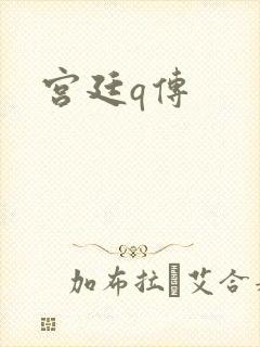 宫廷q传封面