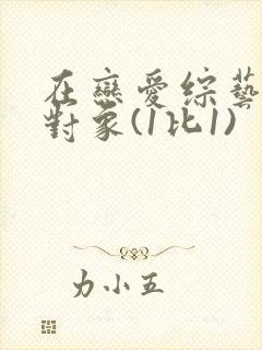 在恋爱综艺里搞对象(1比1)封面