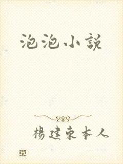 泡泡小说