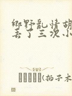 乡野乱情胡秀英丢了三次小说
