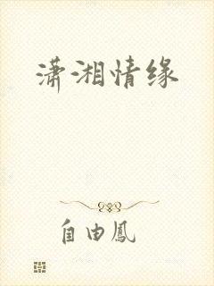 潇湘情缘封面
