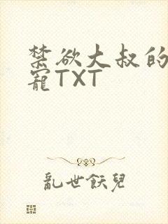 禁欲大叔的心尖宠TXT