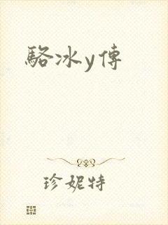 骆冰y传封面