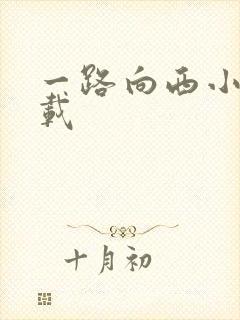 一路向西小说下载