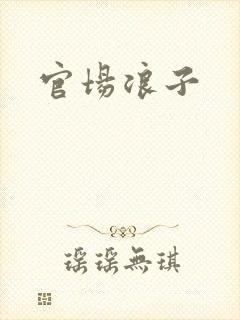 官场浪子封面