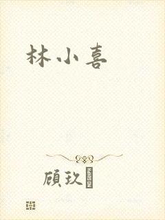 林小喜封面