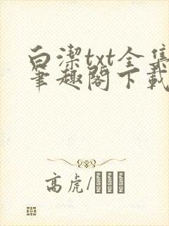 白洁txt全集笔趣阁下载