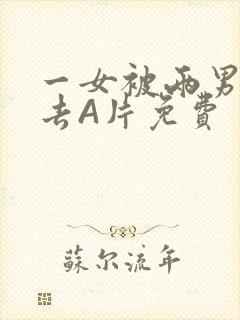 一女被两男桶进去A片免费封面