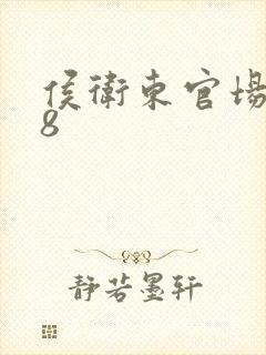侯卫东官场笔记8