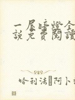 一屋暗灯全文小说免费阅读
