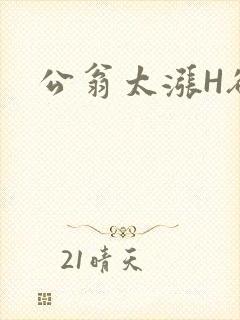 公翁太涨H欲渴