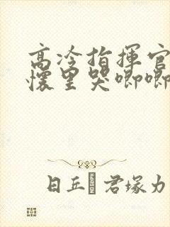 高冷指挥官在我怀里哭唧唧第二季封面