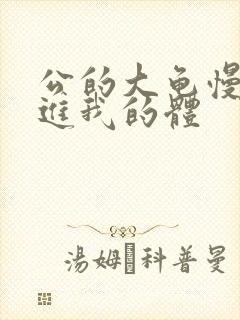公的大龟慢慢挺进我的体