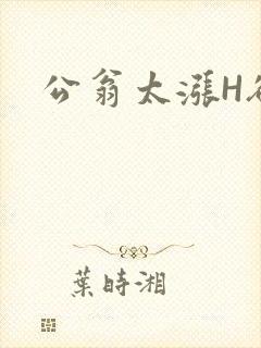 公翁太涨H欲渴
