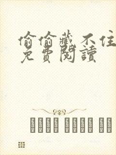 偷偷藏不住小说免费阅读