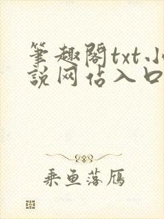 笔趣阁txt小说网站入口