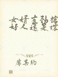 女婿有劲枪枪是好人还是坏人