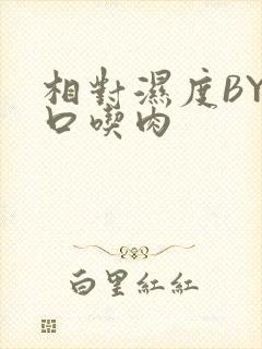 相对湿度BY大口吃肉