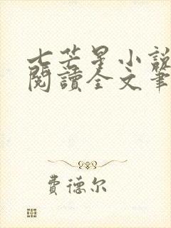 七芒星小说免费阅读全文笔趣阁封面