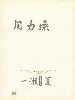 用力操