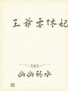 王爷要休妃