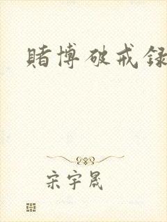 赌博破戒录