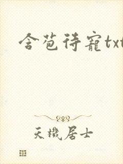 含苞待宠txt封面