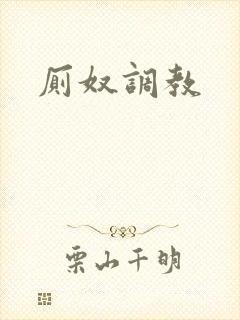 厕奴调教封面