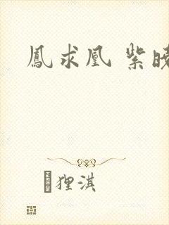 凤求凰 紫晓