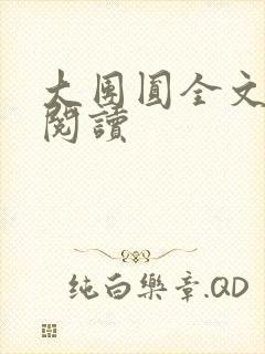 大团圆全文完整阅读