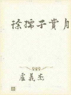 徐孺子赏月封面