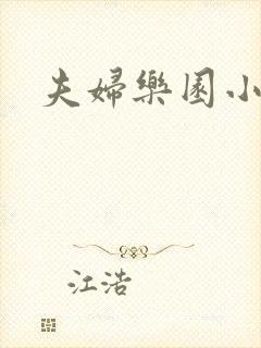 夫妇乐园小说