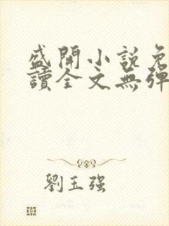盛开小说免费阅读全文无弹窗
