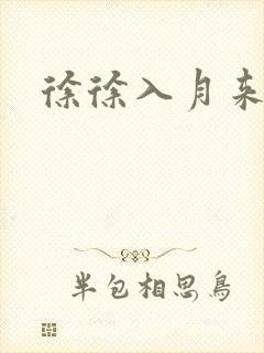 徐徐入月来