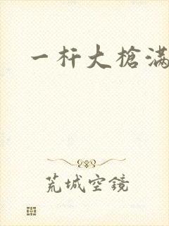 一杆大枪满屋扫
